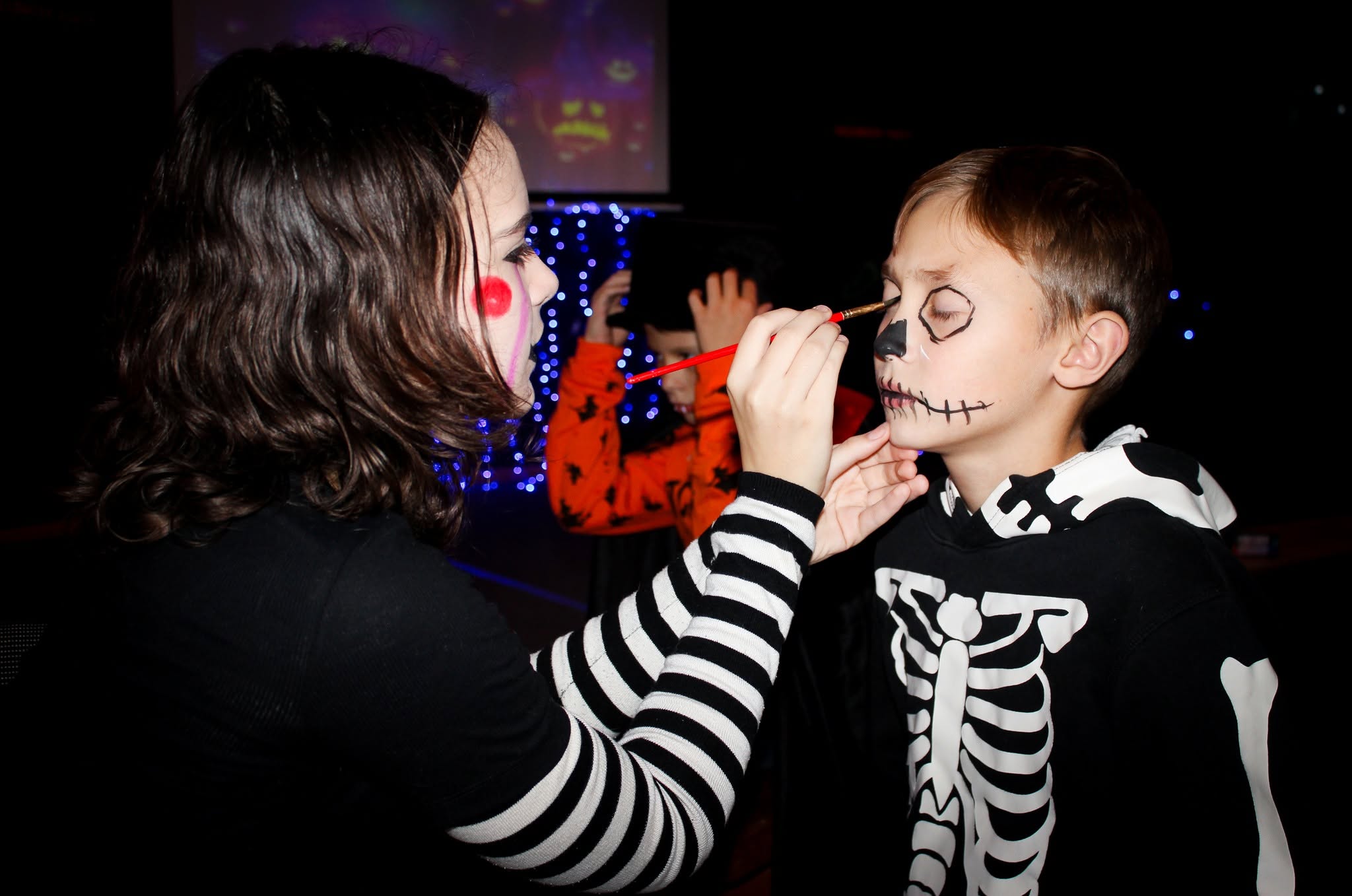 Аквагрим для Halloween Party